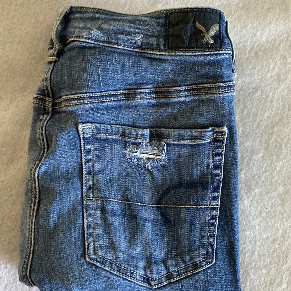 American Eagle super stretch x long high rise jeggings